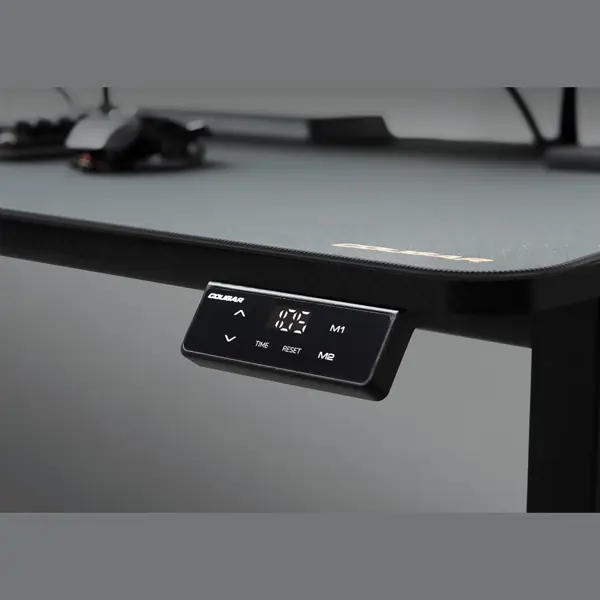 Cougar E-STAR 140 Electric Gaming Desk, Adjustable Height Electric Gaming Desk - Free Shipping