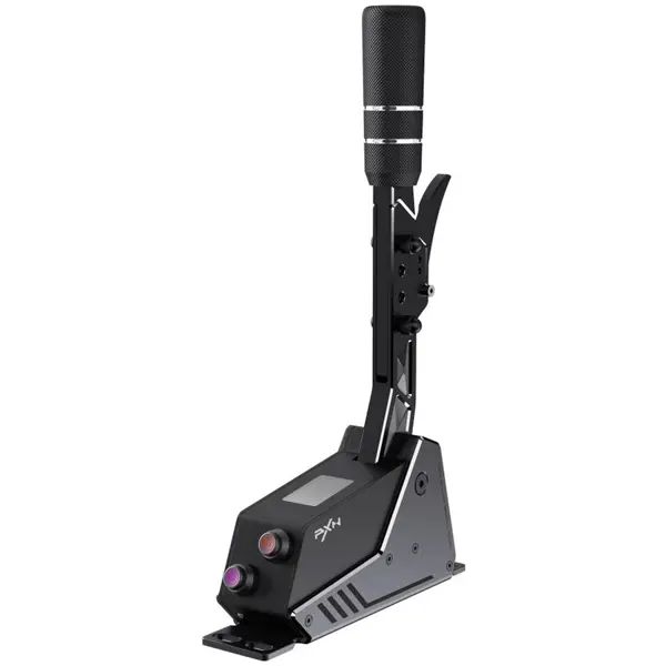 PXN SF SMG Sequential Shifter, Digital Gear Display, Adjustable Feel and Height, Aluminum Alloy Body