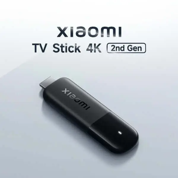 Xiaomi TV Stick 4K 2nd Gen, Quad-Core Cortex-A55, 2GB RAM, 8GB Storage, Dolby Vision and HDR10+, Dolby Atmos and DTS:X, Dual-Band Wi-Fi 6, Google TV