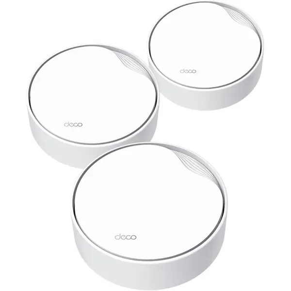 TP-Link Deco X50-PoE AX3000 Mesh WiFi 6, PoE Powered, 2 x 2.5G Ports, Ceiling or Wall Mount, Deco X50-PoE 3-Pack