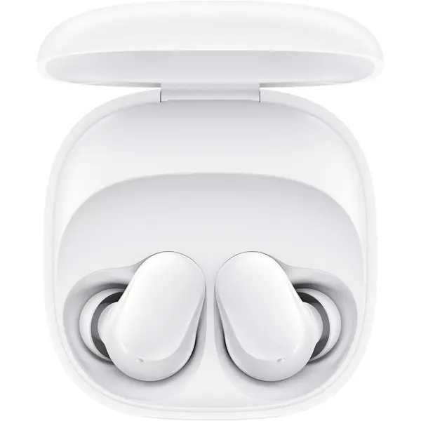 Xiaomi Redmi Buds 6 Play Wireless Earbuds, 10mm Dynamic Driver, AI Noise Reduction, Up To 36-Hour Battery Life, Bluetooth 5.4, Touch Control, White