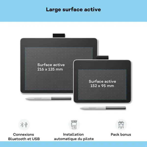 Wacom Intuos Pro Medium PTH-860-K1-CX – 8×13 Inch, Digital Graphic