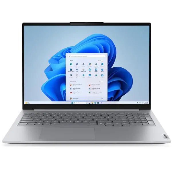 Lenovo ThinkBook 16 G8 IAL Laptop, Intel Core Ultra 5 225U, Integrated Intel Graphics, 16" WUXGA IPS 60Hz, 16GB DDR5-5600 RAM, 512GB PCIe 4.0 NVMe SSD, Wi-Fi 6E, Fingerprint Reader, Arctic Grey, 21SK0027GQ (Official Warranty)