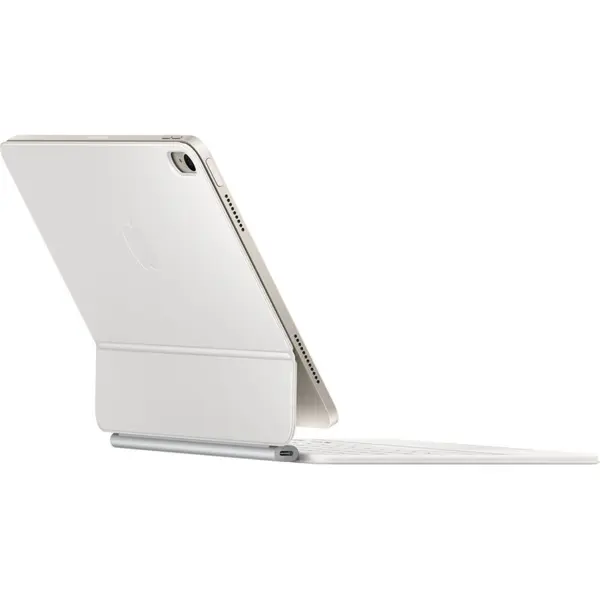 Apple Magic Keyboard MDFV4 for 11 Inch iPad Air M3, US English, Glass Touchpad, 14-Key Function Row, Floating Cantilever Design, Foldable Case, USB-C Pass-Through Charging