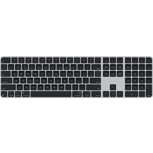 Apple Magic Keyboard with Touch ID and Numeric Keypad (USB-C, Black Keys) MXK83