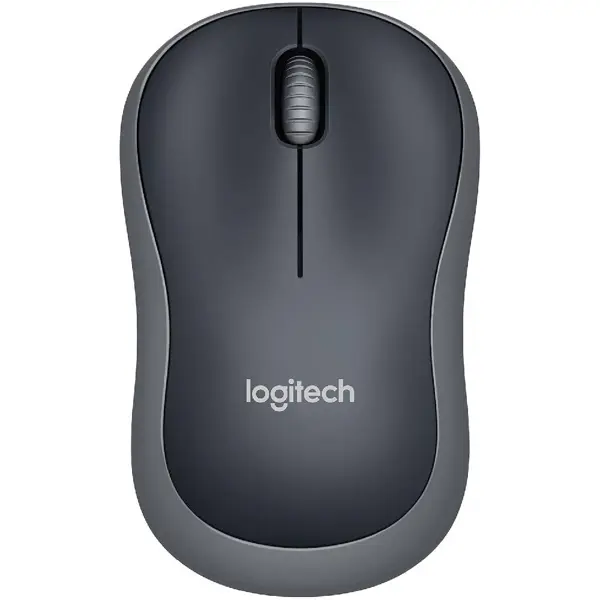 Logitech M185 Wireless Mouse, Compact Design, Grey