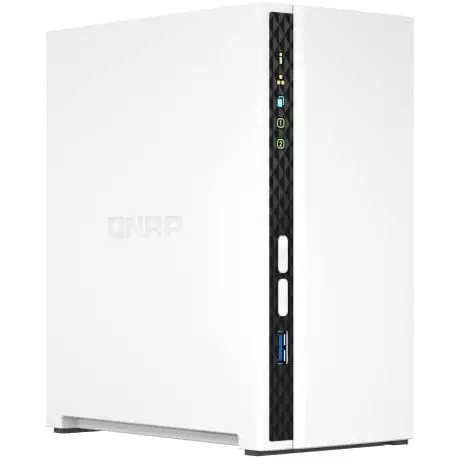 QNAP TS-233-US Desktop NAS, ARM Cortex-A55 Quad-Core 2.0GHz, 2GB DDR4 RAM