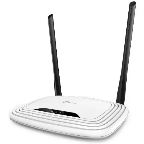 TP-Link TL-WR841N Wireless N Router, N300 2.4GHz 300Mbps, 2 Fixed Antennas
