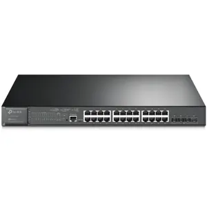TP-Link TL-SG3428XMP JetStream 24-Port Gigabit and 4-Port 10GE SFP+ L2+ Managed Switch with 24-Port PoE+