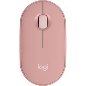 Logitech PEBBLE MOUSE 2 M350S Slim Compact Bluetooth Mouse | Tonal Rose