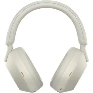 Sony WH-1000XM5 Wireless Headphones, Auto Noise Canceling Optimizer, Alexa Voice Control | Silver