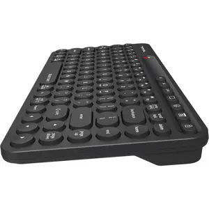 A4Tech Fstyler FBK36C AS Bluetooth and 2.4G Rechargeable Keyboard Black
