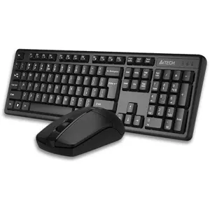 A4Tech 3330NS Wireless Desktop - Black - Keyboard & Mouse