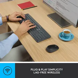 Logitech MK235 Wireless Keyboard and Mouse Combo | 920-007937