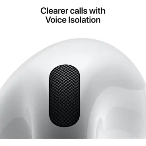 Apple AirPods 4 ANC Wireless Earbuds, Active Noise Cancellation, Adaptive Audio and Transparency Mode, Personalized Spatial Audio, USB-C Charging Case, Wireless Charging, H2 Chip, MXP93
