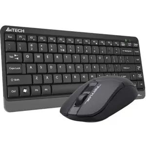 A4Tech Fstyler FG1112S Compact Desktop Set, 2.4GHz Wireless, Silent Clicks, 1200 DPI, Up to 12 Months Battery Life, Black