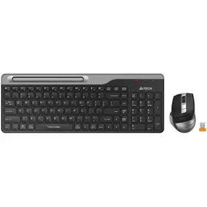 A4Tech Fstyler FB2535CS Bluetooth & 2.4G Wireless Dual Mode Keyboard & Mouse | Smoky Grey