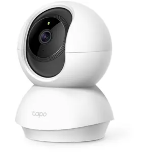 TP-Link Tapo C210 Pan/Tilt Home Security Wi-Fi Camera, 2K 3MP Video, 30 Ft Night Vision, Two-Way Audio