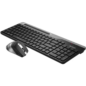 A4Tech Fstyler FB2535CS Bluetooth & 2.4G Wireless Dual Mode Keyboard & Mouse | Smoky Grey