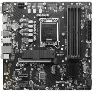 MSI PRO B760M-P Intel DDR5 LGA1700 Motherboard