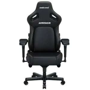 Anda Seat Kaiser 4L Premium Gaming Chair | Large Size - Premium PVC Leather - Elegant Black - Free Shipping