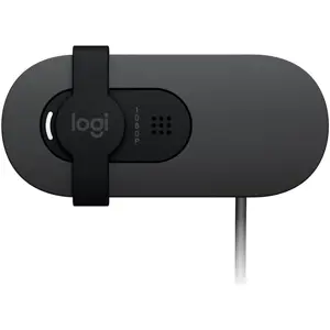 Logitech BRIO 105 FHD 1080p Business Webcam with Auto Light Balance | 960-001592 | Certified for Google Meet | Works with Chromebook | Privacy Shutter