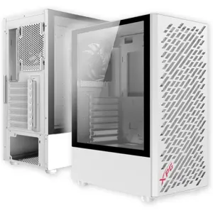 XPG VALOR AIR Compact Mid-Tower Chassis | White - VALORAIRMT-WHCWW