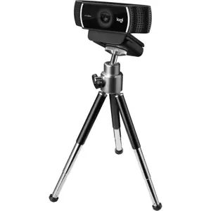 Logitech C922 Pro HD Stream Webcam, 1080p 30fps Or 720p 60fps, Autofocus Glass Lens, Built-in Stereo Mic, 78 Degree Field of View, 1.2x Digital Zoom