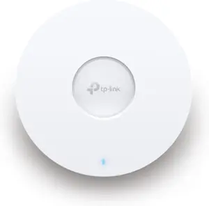 TP-Link EAP670 Omada WiFi 6 AX5400 Ceiling Mount Access Point, 2.5 Gigabit Ethernet, PoE+ Powered, Mesh Support, White