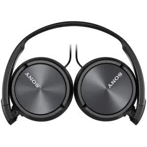 Sony MDR-ZX310AP Wired On Ear Headphones, Black