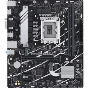 ASUS Prime B760M-K Intel® B760 LGA 1700 mATX Motherboard DDR5 - Aura Sync - Ready for Advanced AI PC