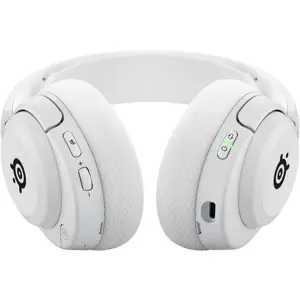 SteelSeries Arctis Nova 5 Multi-System Wireless Gaming Headset, Neodymium Magnetic Drivers, 100 Plus Audio Presets, 60HR Battery, 2.4GHz or Bluetooth 5.3, Gen2.X Mic, White, 61671