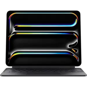 Apple Magic Keyboard for 13" iPad Pro, Multi-Gesture Touchpad, Glass Touchpad with Haptic Feedback, Backlit Keys, 14-Key Function Row, USB-C Pass-Through Charging, Black, MWR53