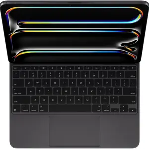 Apple Magic Keyboard for 13" iPad Pro, Multi-Gesture Touchpad, Glass Touchpad with Haptic Feedback, Backlit Keys, 14-Key Function Row, USB-C Pass-Through Charging, Black, MWR53