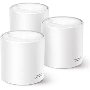 TP-Link Deco X50 Whole Home Mesh WiFi 6 System, AX3000 Dual Band, Up To 3.0Gbps, 3x Gigabit Ports, Up To 6500ft2, 3-Pack