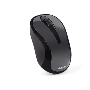 A4Tech G3-280NS 2.4G Optical Wireless Mouse, Silent Clicks, Glossy Grey