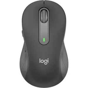 Logitech Signature M650 L Mouse, SmartWheel Scrolling, SilentTouch Silent Clicks, Bluetooth Low Energy Or Logi Bolt USB Receiver, Graphite 910-006247