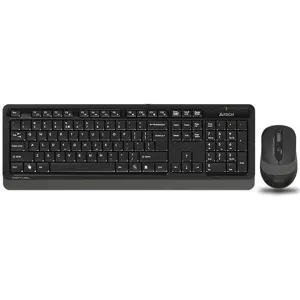 A4Tech Fstyler FG1010S 2.4G Power-Saving Wireless Desktop Set - Grey