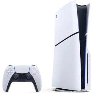 Sony PlayStation 5 Slim Disc Edition 1TB Gaming Console, 4K at 120Hz HDR, PS5