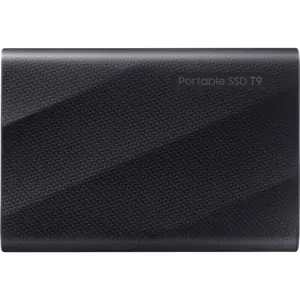 Samsung T9 Portable SSD External Solid State Drive, 2TB USB 3.2 Gen 2x2 Up To 2,000MB/s, Black MU-PG2T0B