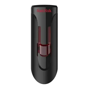 SanDisk Cruzer Glide 3.0 USB Flash Drive, 64GB, USB-A, USB 3.0 Interface, Retractable Design