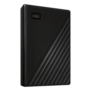 WD My Passport Portable External Hard Drive, 2TB USB 3.1/USB 3.0 Compatible Black WDBYVG0020BBK-WESN