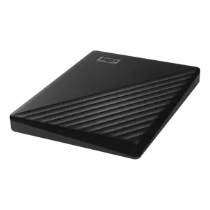 WD My Passport Portable External Hard Drive, 2TB USB 3.1/USB 3.0 Compatible Black WDBYVG0020BBK-WESN