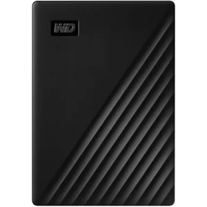 WD My Passport Portable Hard Drive, 4TB, USB 3.0, Black, WDBPKJ0040BBK