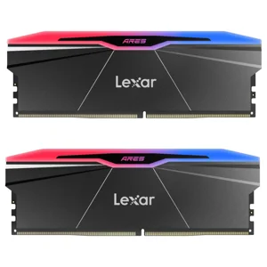 Lexar ARES Gen2 RGB DDR5 RAM, 32GB 2x16GB, 8000MT/s, Intel XMP 3.0, CL38-48-48-100, 1.45V, LD5U16G80C38BR-RGD