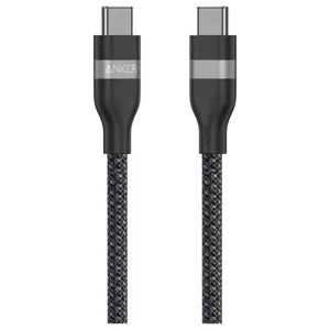 Anker USB-C to USB-C Cable, 240W, 0.9m, 3ft, A82E2H11, Black
