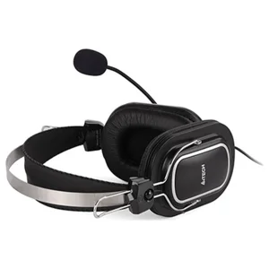 A4Tech HU-50 ComfortFit Stereo USB Headset, Single-Directional Mic