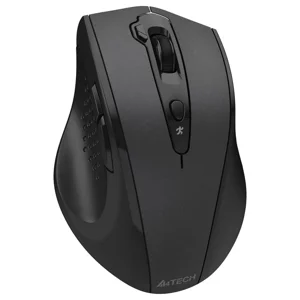 A4Tech G7-810 Air2 Wireless Mouse, 2.4GHz, 2000 DPI, Nano USB-A Receiver, USB-C Adaptor, Black