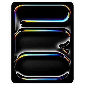 Apple 13" iPad Pro M5 Chip, M5 9-Core CPU 10-Core GPU 16-Core Neural Engine, 12GB RAM 512GB Storage, Wi-Fi 7 Bluetooth 6, Space Black, MDYL4