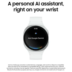 Samsung Galaxy Watch 8 44mm Bluetooth Smartwatch, Sleep Coaching, Running Coach, Heart Rate Tracking, Silver